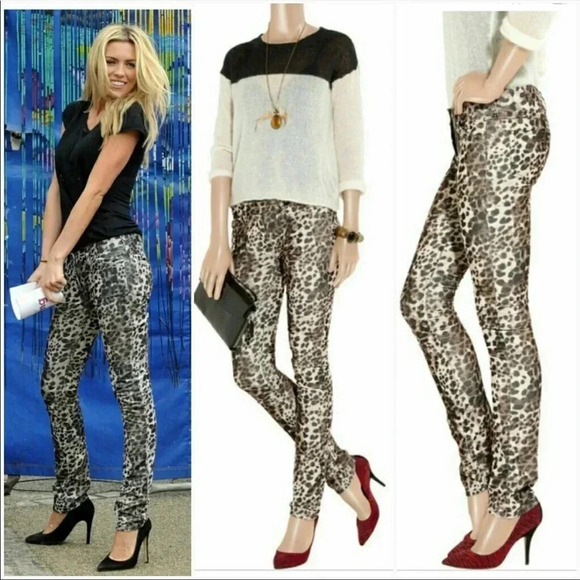 Isabel Marant leopard corduroy pants - Picture 1 of 9